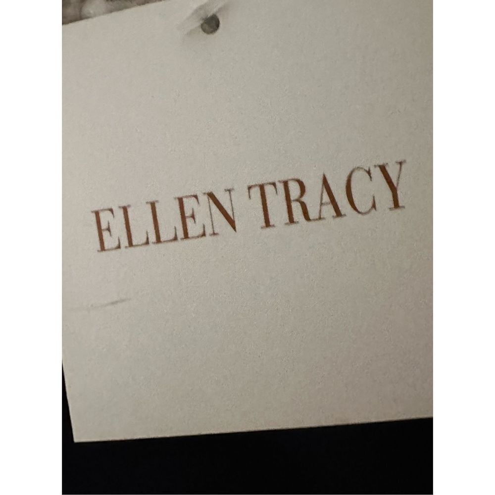 NEW WITH TAGS NWT Ellen Tracy Betty Wide Leg Dress Pants NAVY BLUE SIZE 2 - Picture 5 of 9